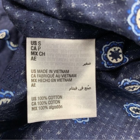 CLUB ROOM Men's Geo-Print Dobby Shirt Size S - Picture 11 of 11